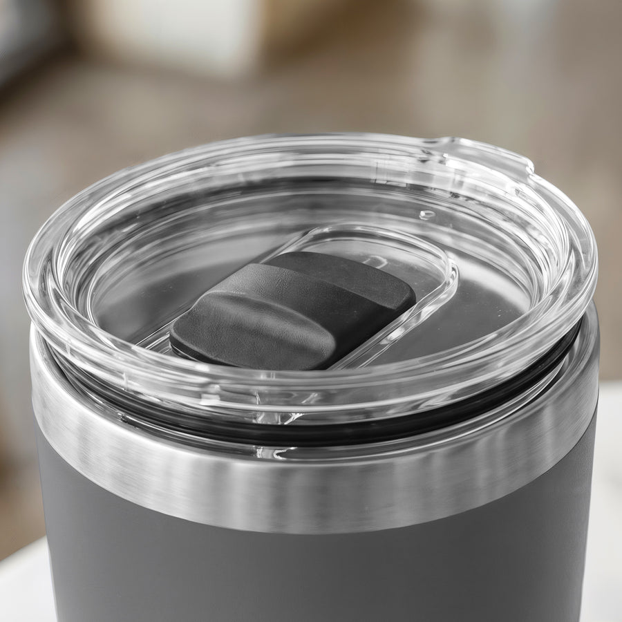 Termo Vaso Térmico 30 oz (800 ml) Acero Inoxidable con Tapa Magnética · Frío 24 h y Caliente 12 h color Gris