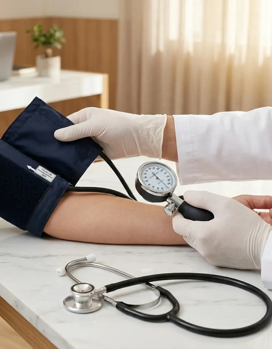 Baumanómetro Aneroide con Estetoscopio · Kit de Presión Arterial