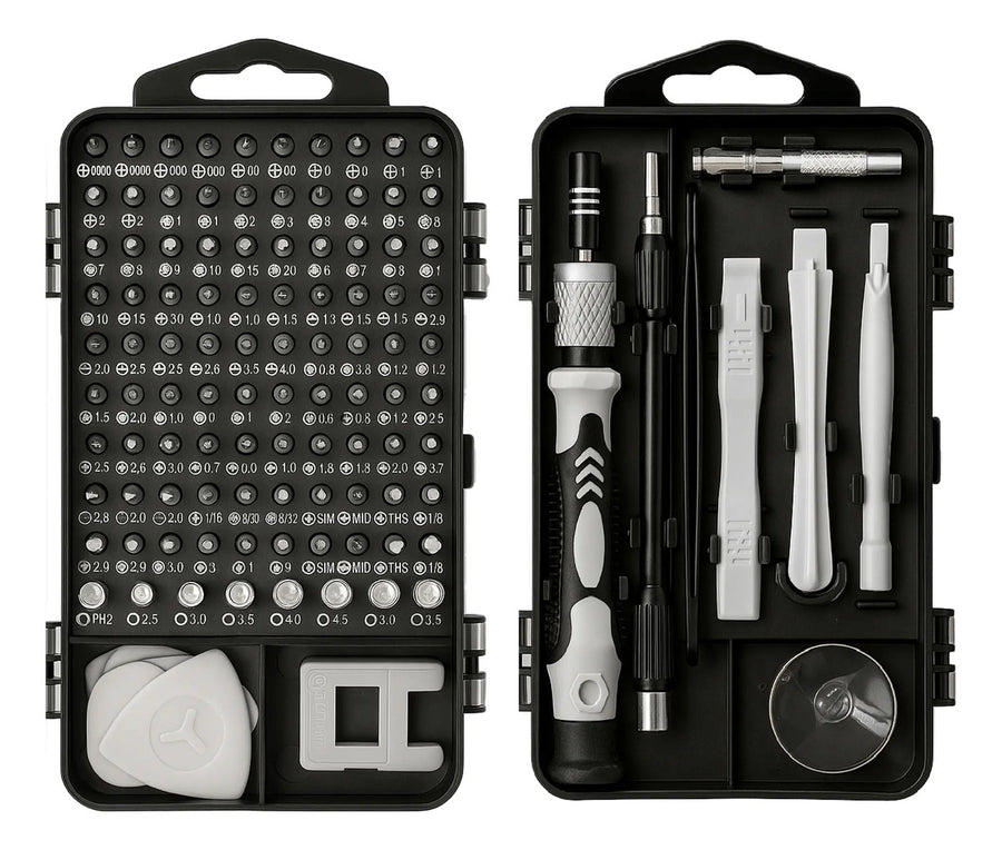Juego de Herramientas con Estuche · 115 Piezas