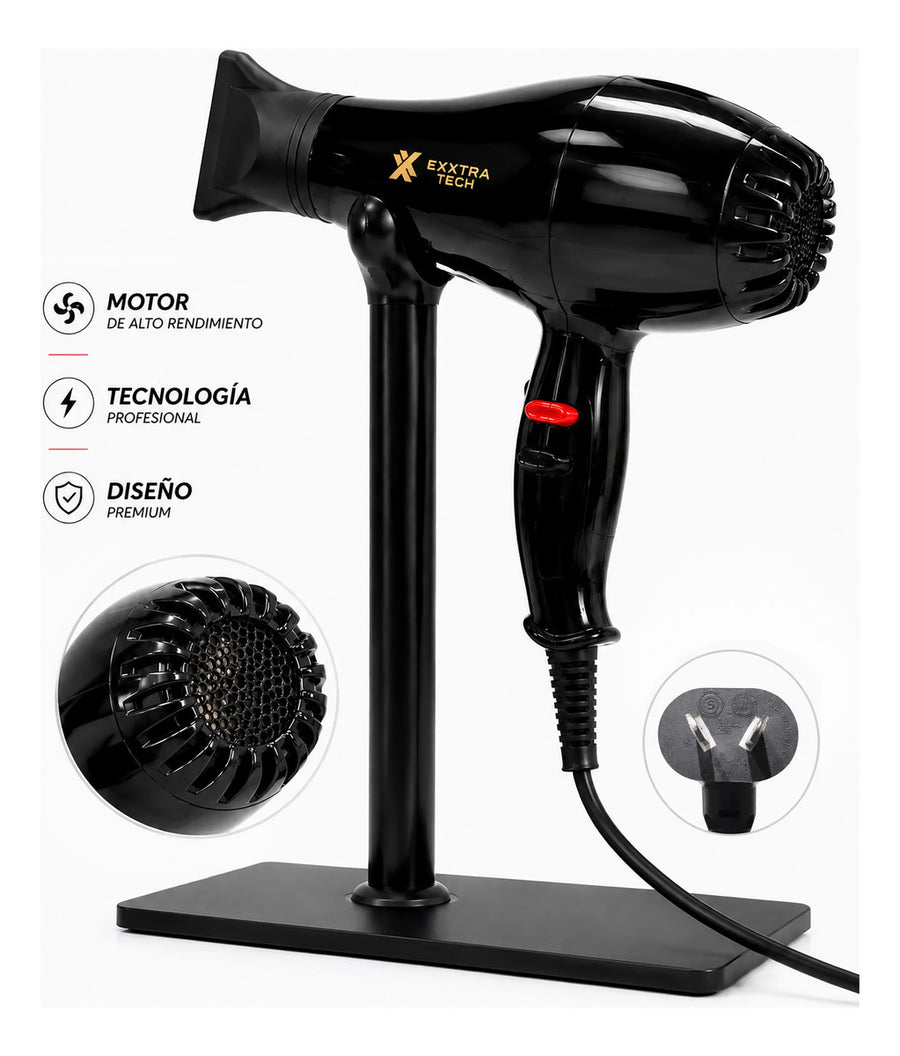 Secadora de Cabello 2000 W · Negro