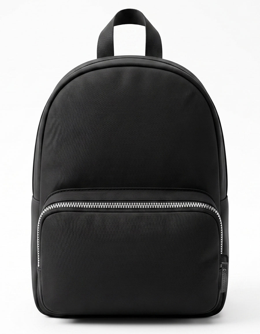 Mini Mochila Casual Mujer y Hombre · Negra · 33 × 23 cm con Correas Ajustables