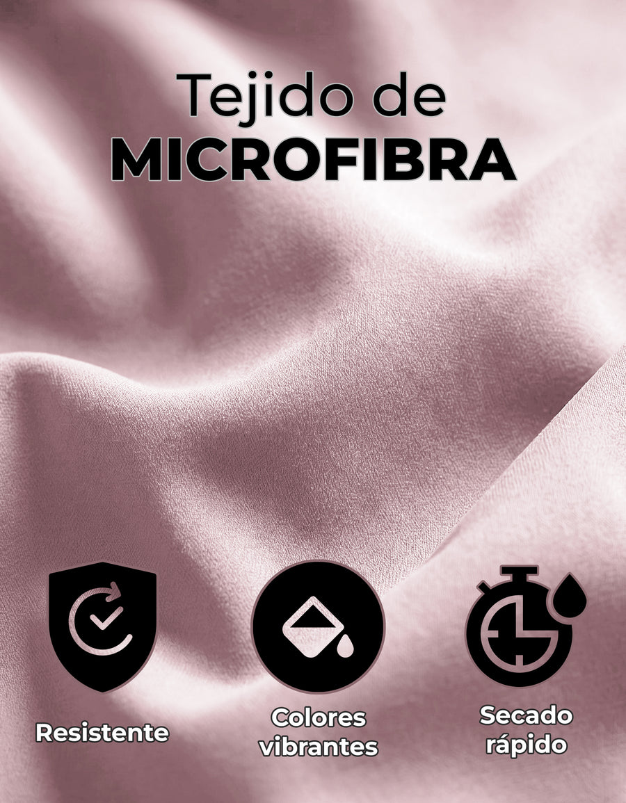 Juego de Sábanas Matrimonial Microfibra · Sábana de Cajón Ajustable color Rosa
