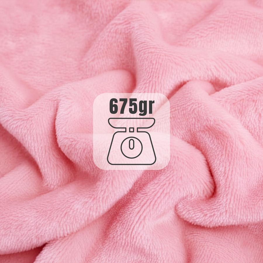 Sudadera Cobija con Capucha Unisex · Oversize Afelpada con Sherpa · Rosa color Rosa