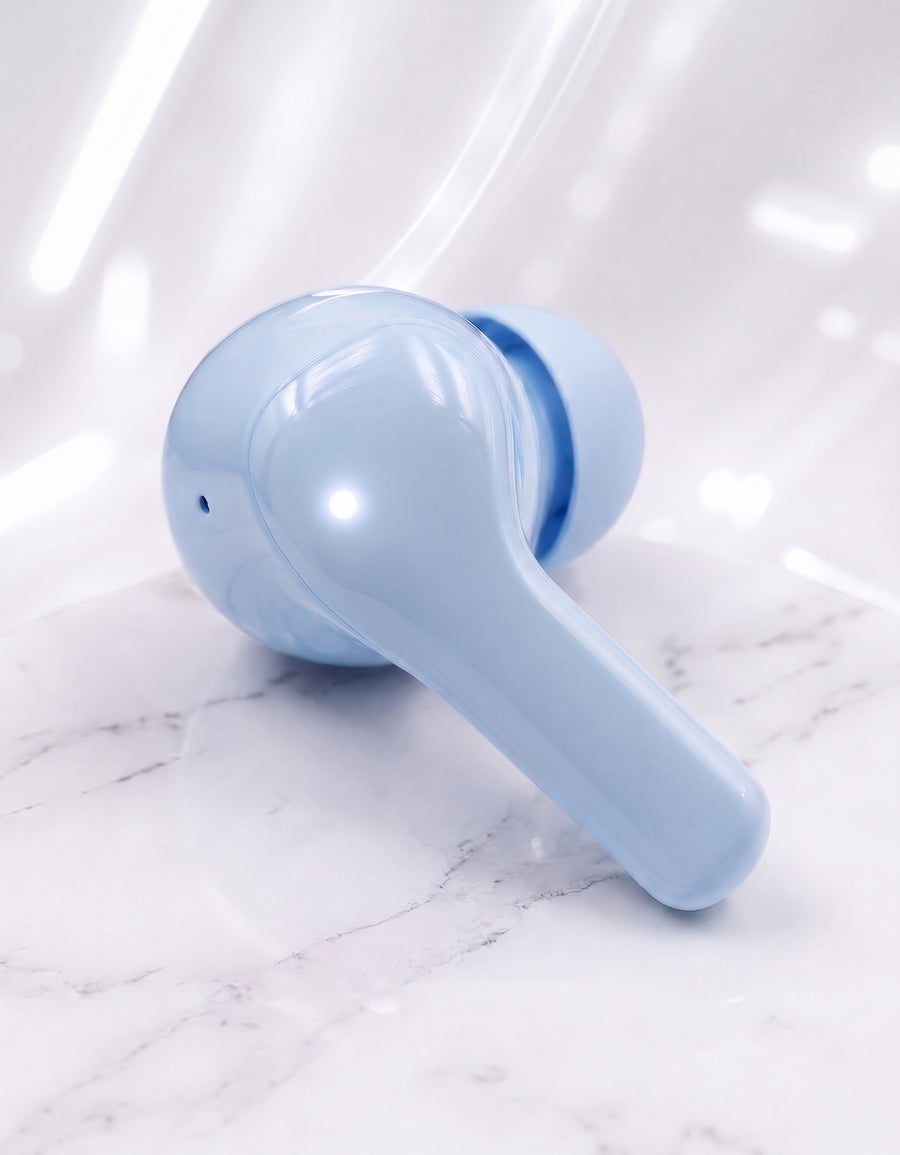 Audífonos Inalámbricos Bluetooth con Luz LED HK3 color Azul