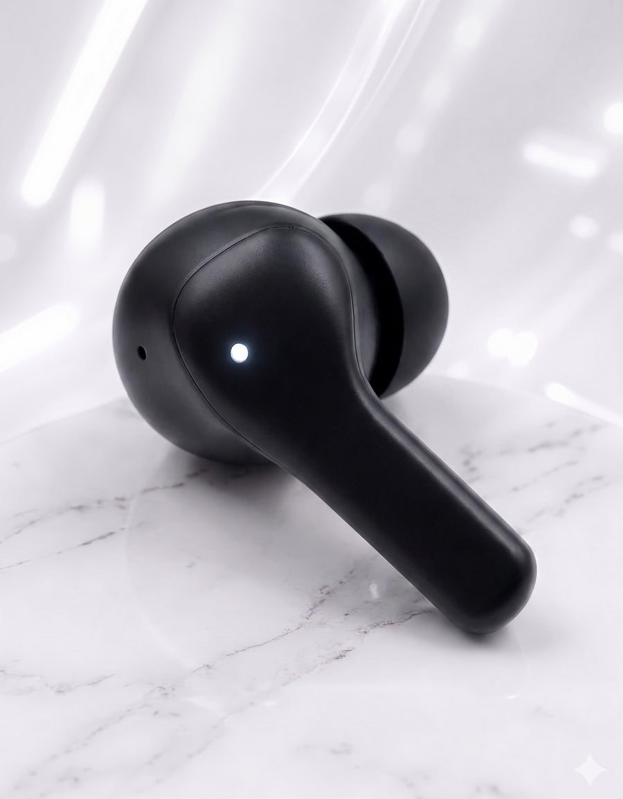 Audífonos Inalámbricos Bluetooth con Luz LED HK3 color Negro