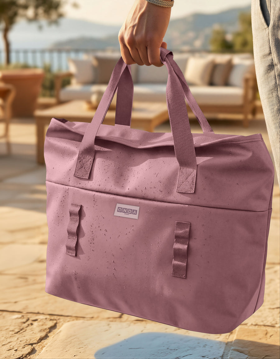 Bolsa Térmica Tote Grande 43 × 14 × 36 cm color Rosa