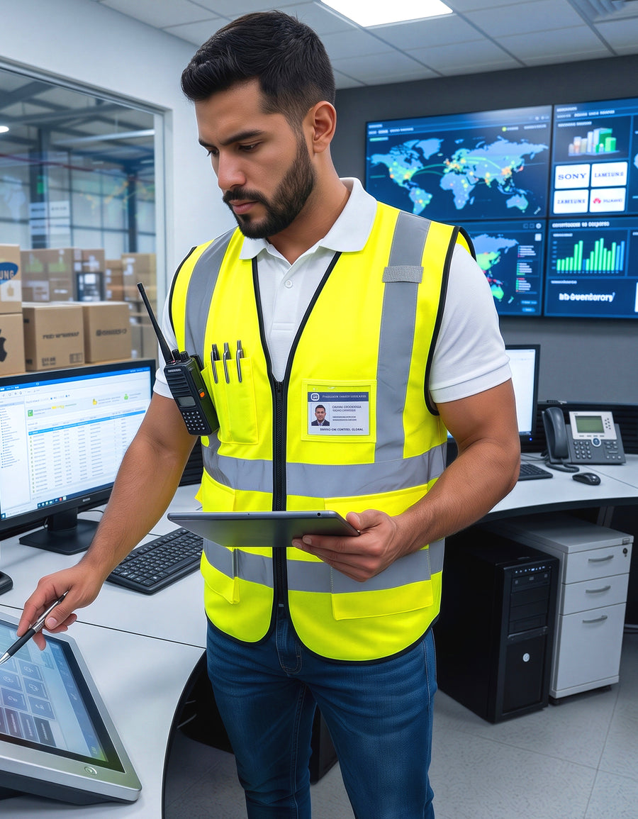 Chaleco de Seguridad Alta Visibilidad con Reflejante color Amarillo