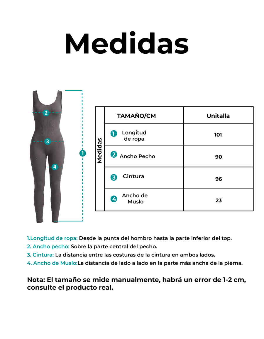 Conjunto Deportivo Mujer Top y Leggings · Set Yoga 2 Piezas color Gris ·2