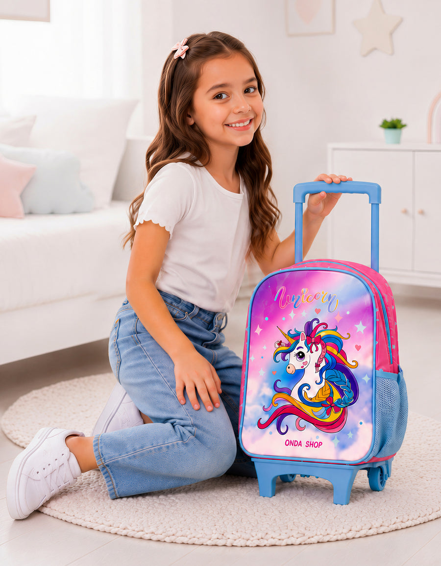 Mochila con Ruedas Tipo Trolley 40 × 30 × 15 cm