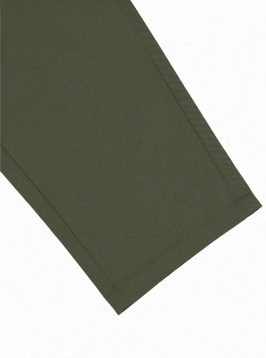 Pantalones Jogger Slim Fit Hombre Deportivos Casuales color Verde Militar
