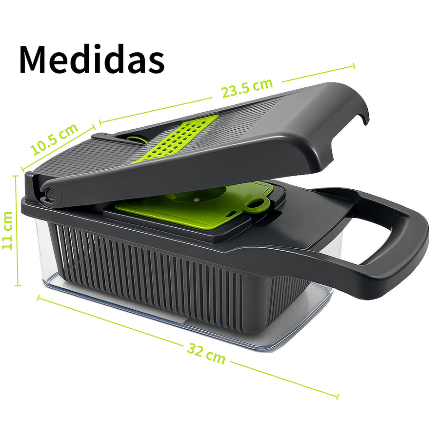 Rebanador de Verduras Multiusos · Set 16 Piezas