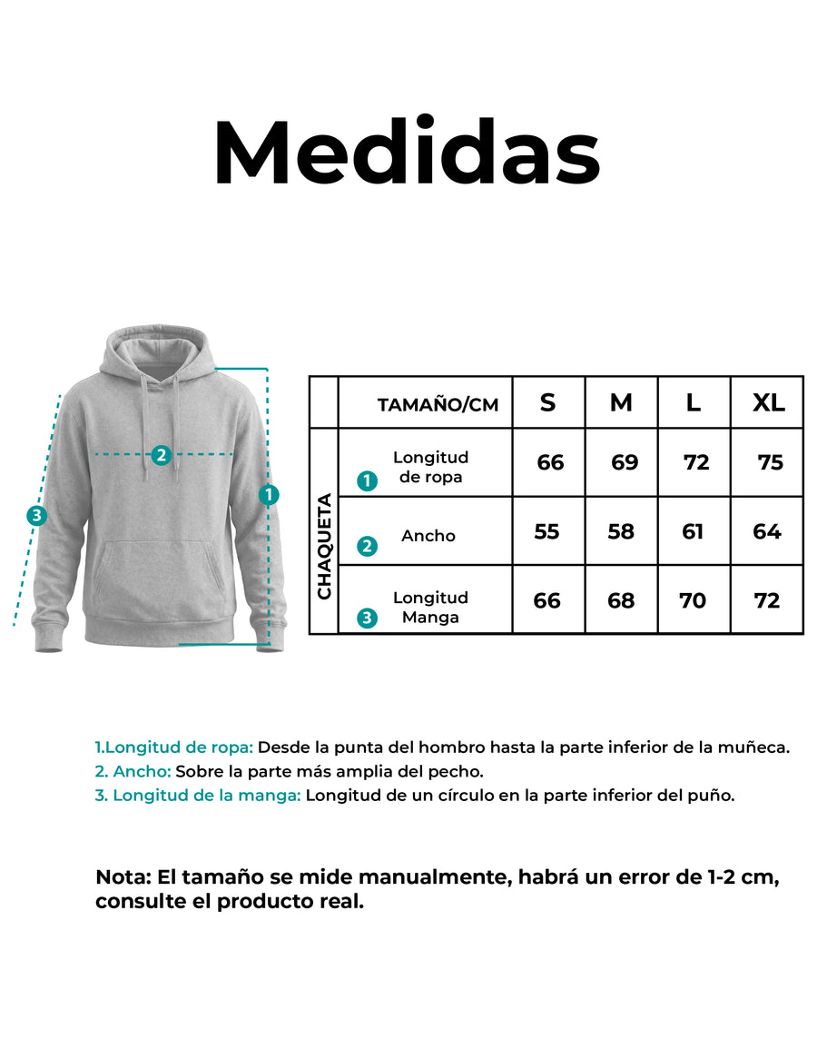 Sudadera Hombre Hoodie con Capucha Fleece · Bolsillo Canguro color Gris Jaspe