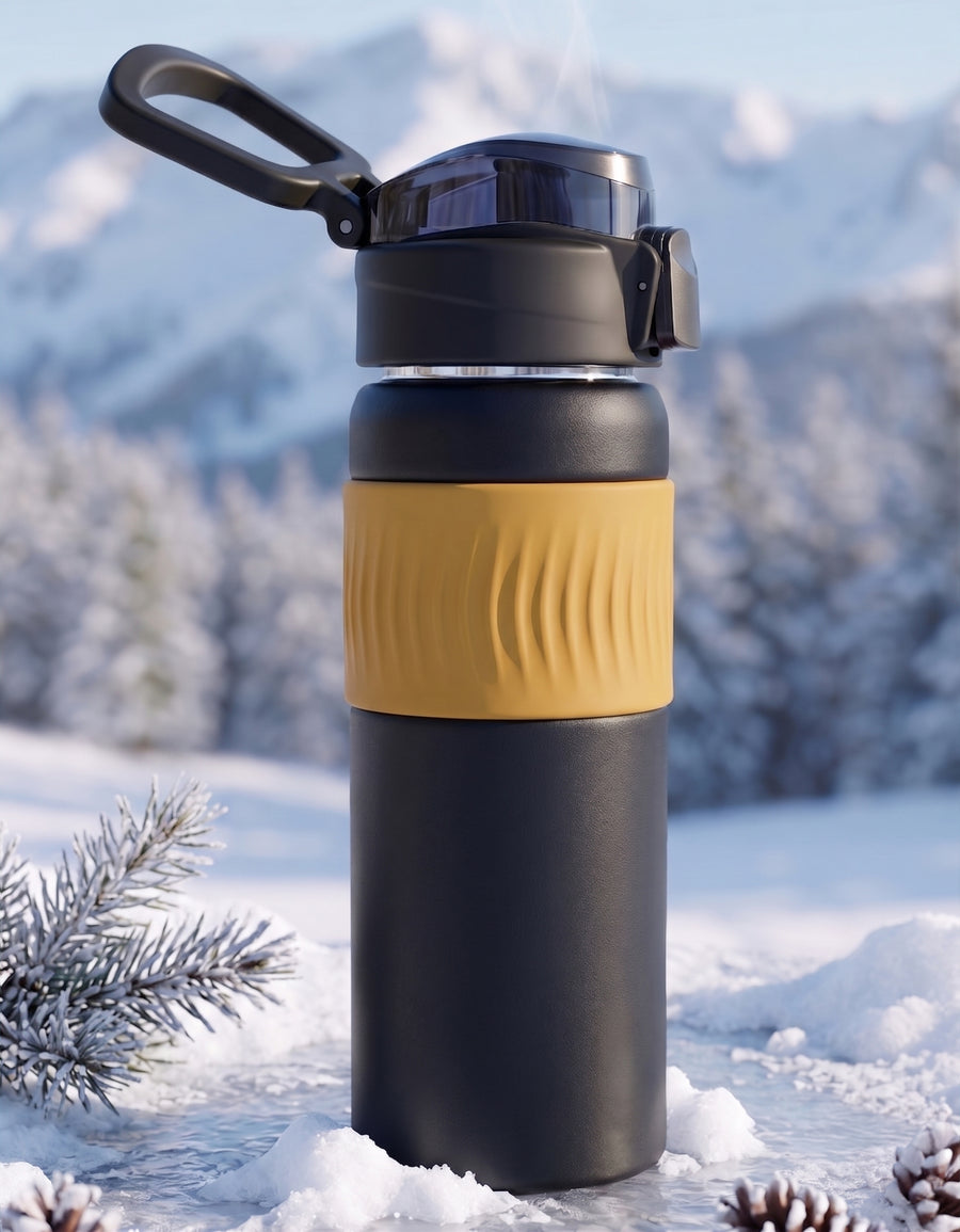 Termo de Acero Inoxidable 500 ml color Negro