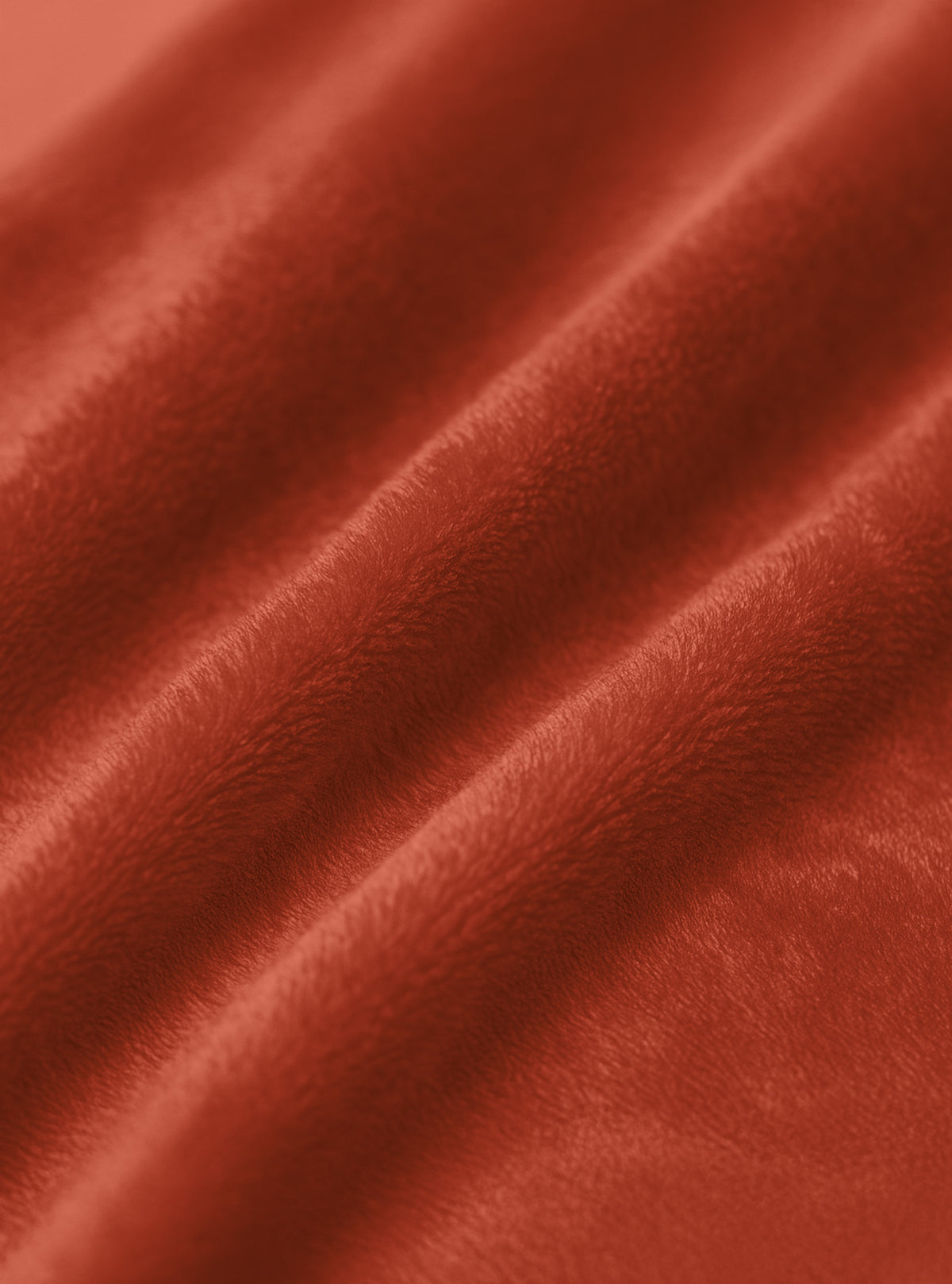 Cobija Polar Individual Suave y Ligera · 1.20 × 2 m color Terracota
