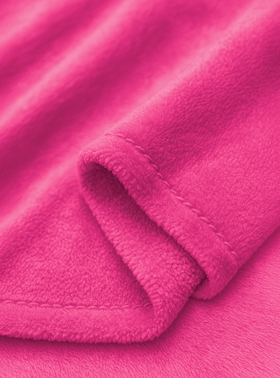 Cobija Polar Individual Suave y Ligera · 1.20 × 2 m color Rosa Chicle