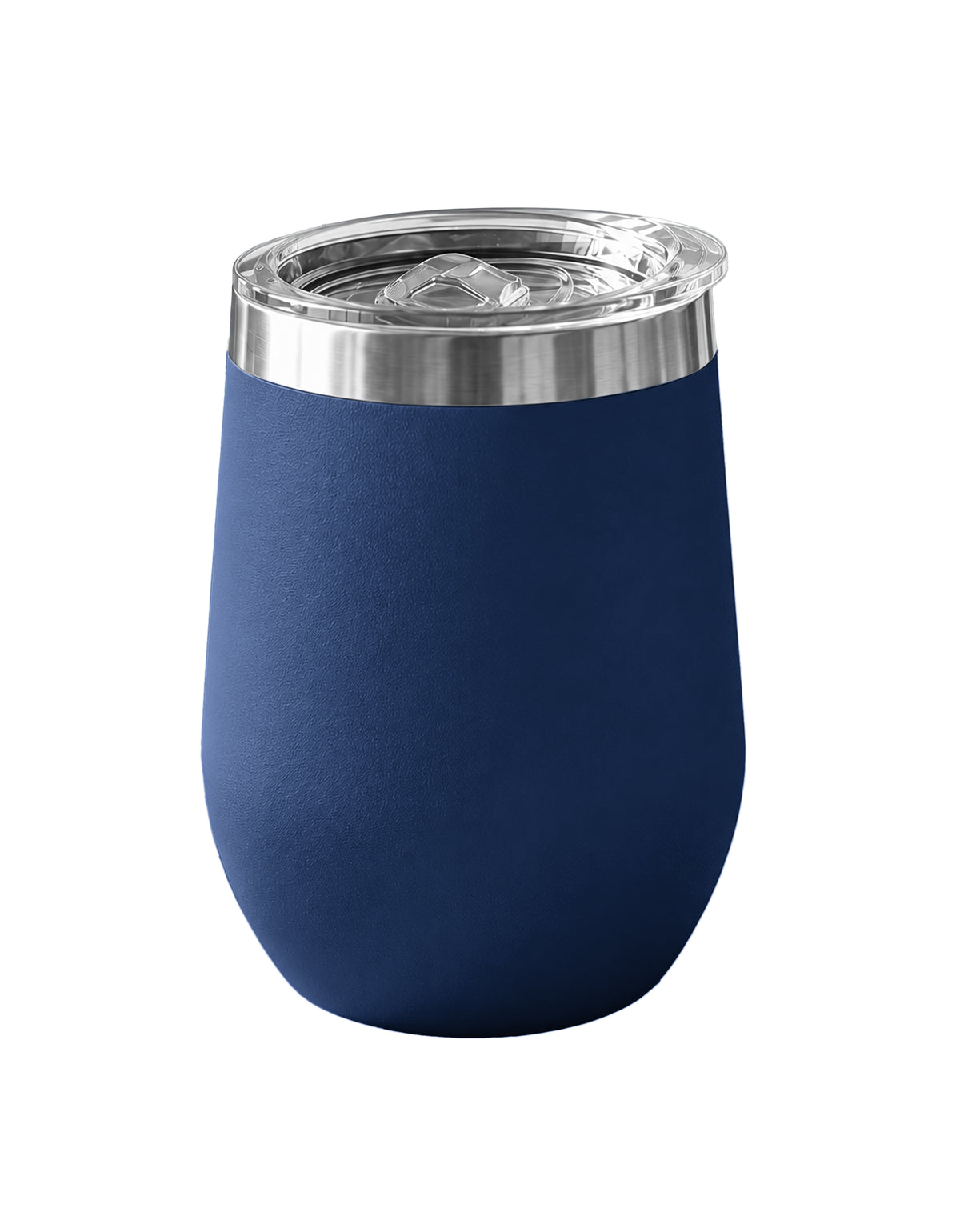 Vaso Térmico de Acero Inoxidable 12 oz con Tapa Deslizable · Café, Té o Bebidas Frías color Azul Marino