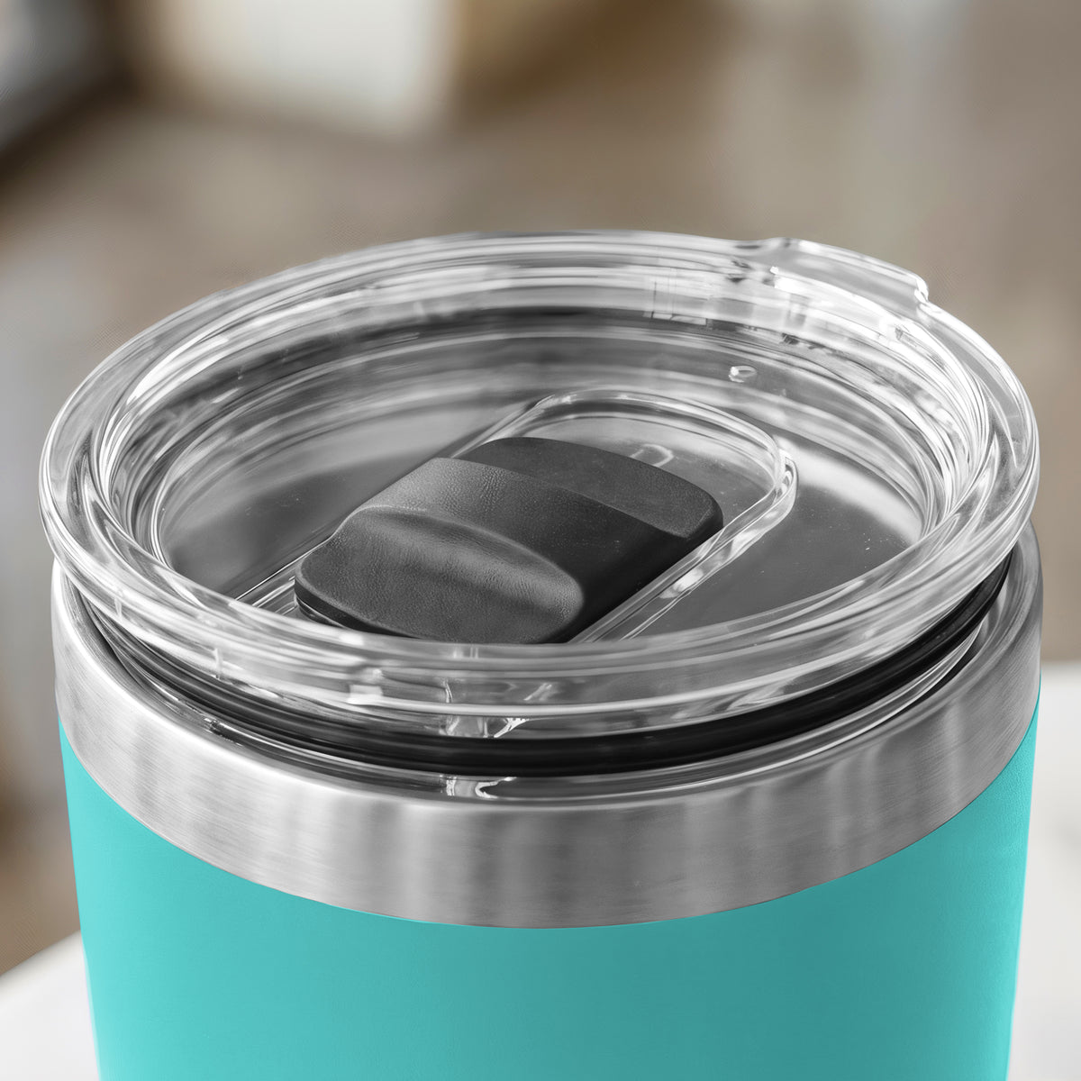 Termo Vaso Térmico 30 oz (800 ml) Acero Inoxidable con Tapa Magnética · Frío 24 h y Caliente 12 h color Aqua