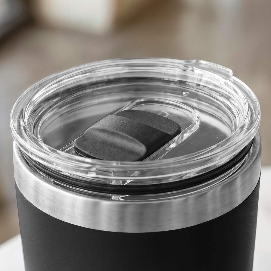 Termo Vaso Térmico 30 oz (800 ml) Acero Inoxidable con Tapa Magnética · Frío 24 h y Caliente 12 h color Negro
