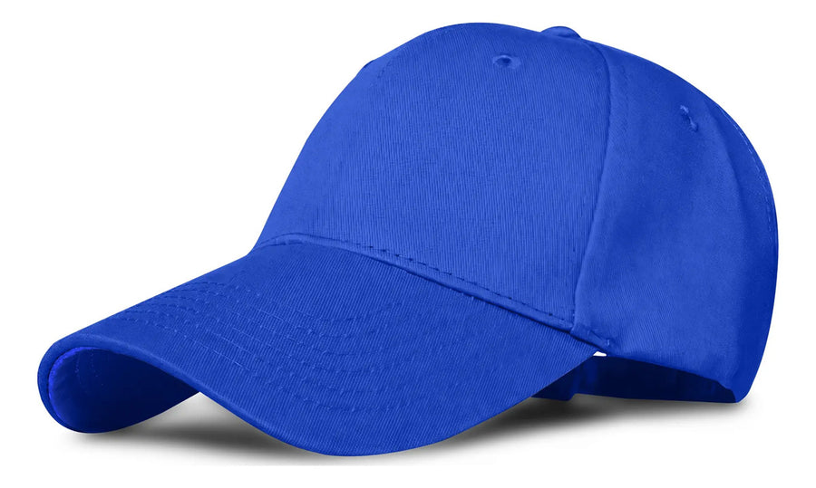 Gorra Lisa Básica de Algodón Unisex
