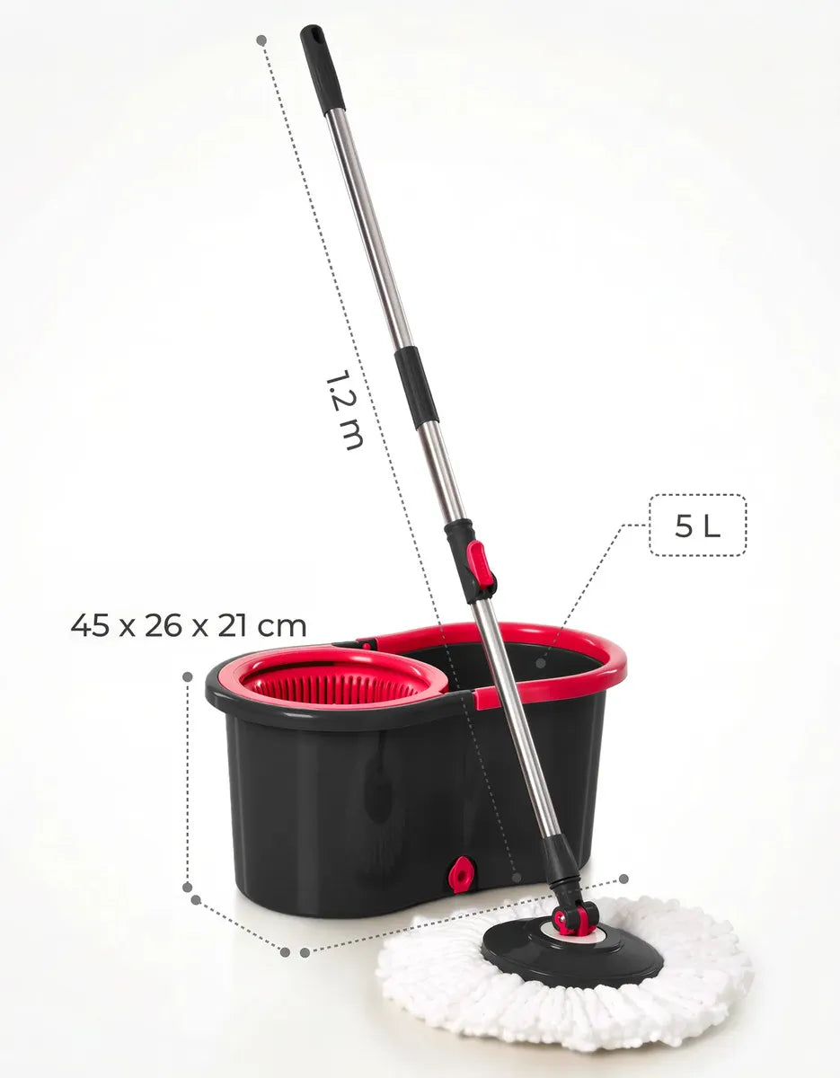 Mop Giratorio con Cubeta · Set de Limpieza