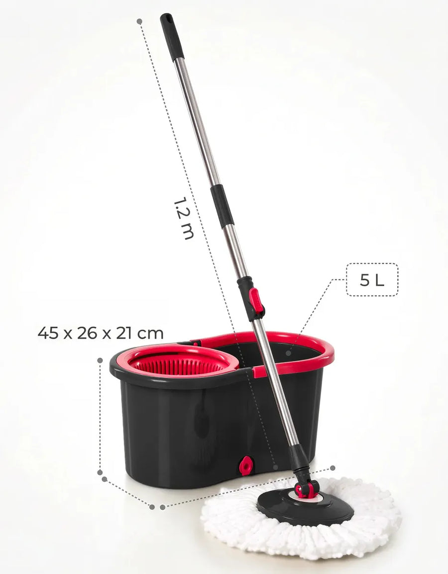 Mop Giratorio con Cubeta · Set de Limpieza