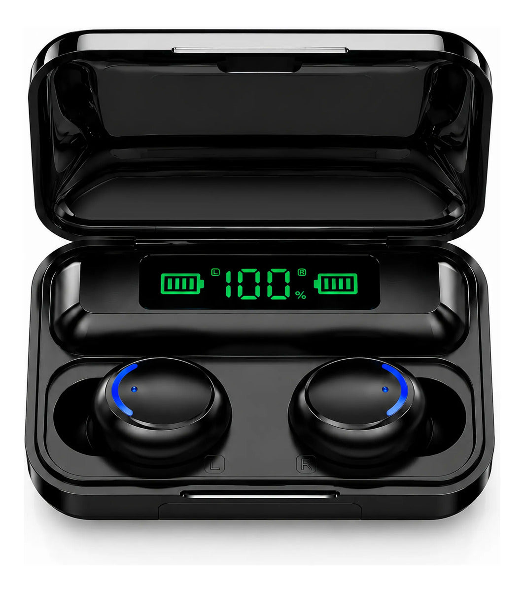 Audífonos Bluetooth In-Ear F9-5 con Estuche de Carga