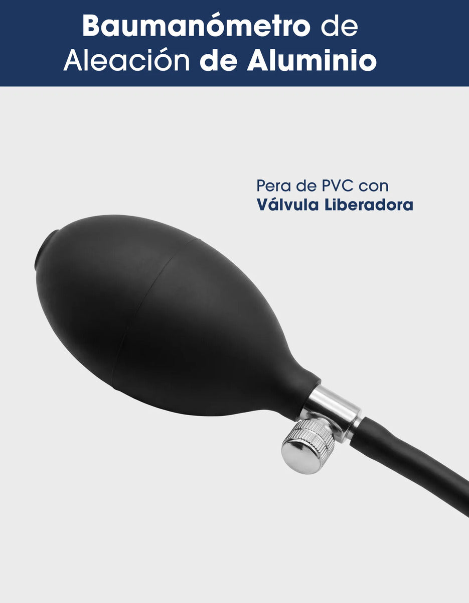 Baumanómetro Aneroide con Estetoscopio · Kit de Presión Arterial