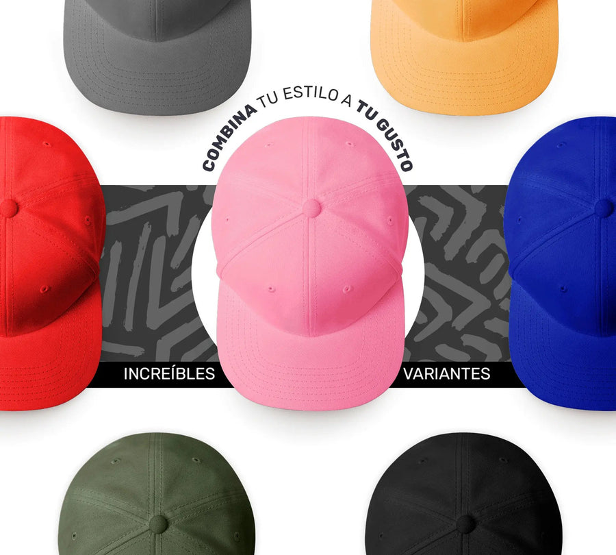 Gorra Lisa Básica de Algodón Unisex
