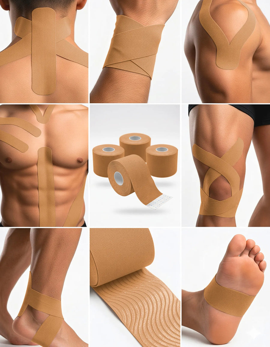 Cinta Kinesiológica Deportiva (Tape)