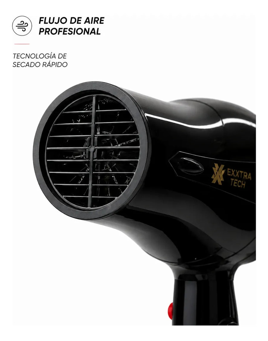 Secadora de Cabello 2000 W · Negro