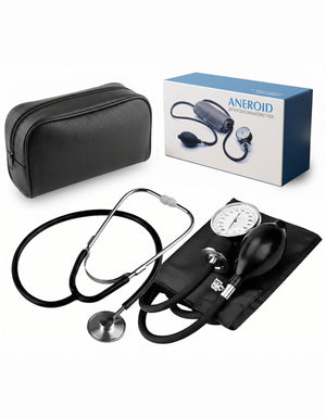 Baumanómetro Aneroide con Estetoscopio · Kit de Presión Arterial