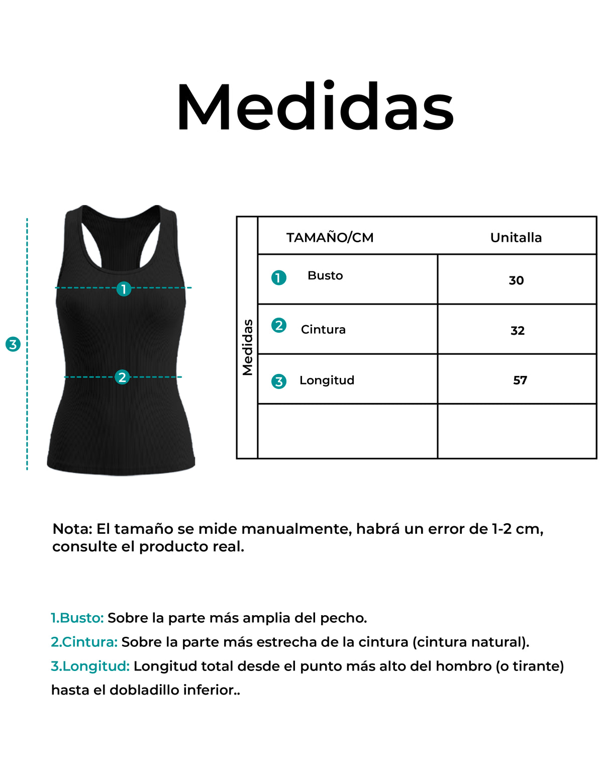 Playera Deportiva Sin Mangas Mujer Tank Top Acanalada · Unitalla color Negro