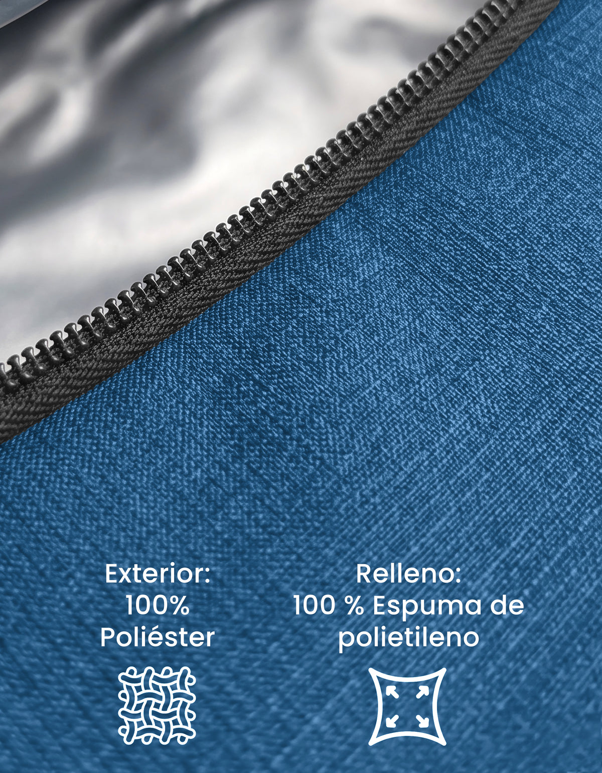 Lonchera Térmica con Correa · Bolsa Cooler con Portabotella · 31 × 21 × 15.5 cm color Azul Marino