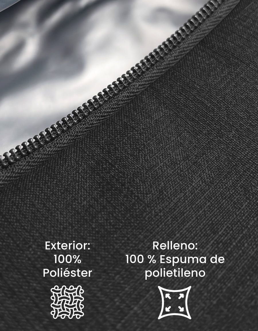 Lonchera Térmica con Correa · Bolsa Cooler con Portabotella · 31 × 21 × 15.5 cm color Negro