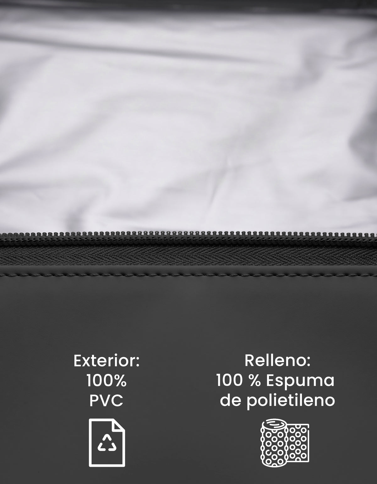 Mochila Térmica Cooler para Comida y Bebidas 27 × 18 × 34.5 cm color Negro