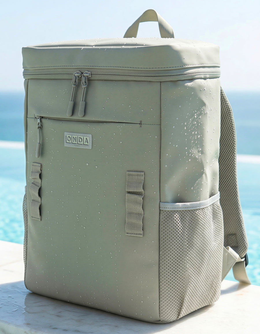 Mochila Térmica Cooler para Comida y Bebidas 27 × 18 × 34.5 cm color Verde