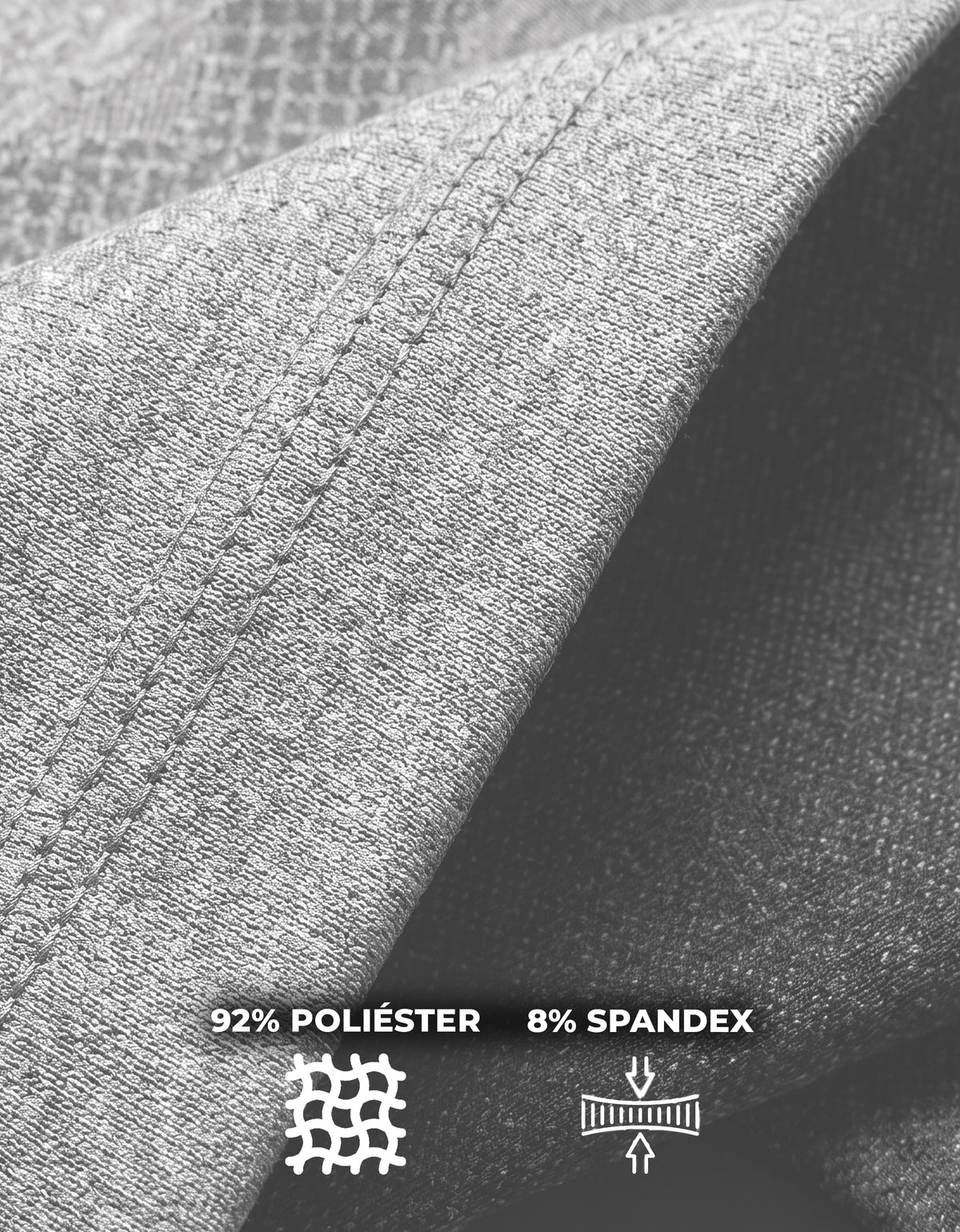 Leggings Push Up Mujer Levanta Glúteos Cintura Alta · Unitalla color Gris
