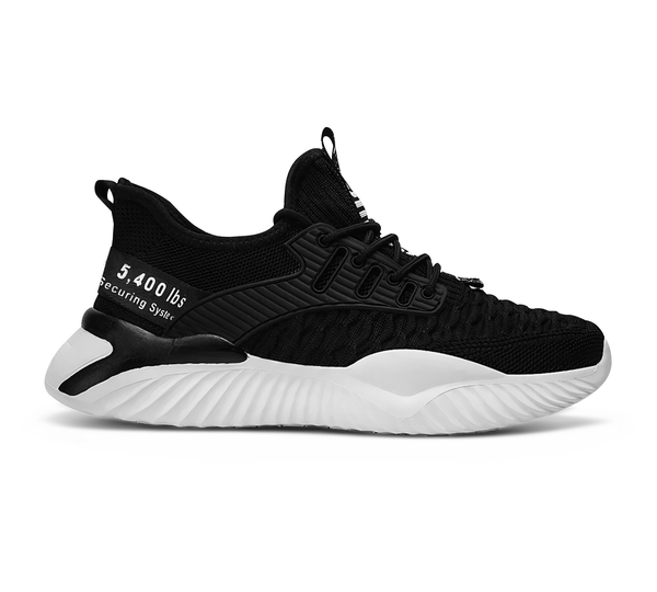 Tenis Hombre Runner de Tejido Transpirable · Ligeros y Flexibles · Tallas 40 a 43 color Negro