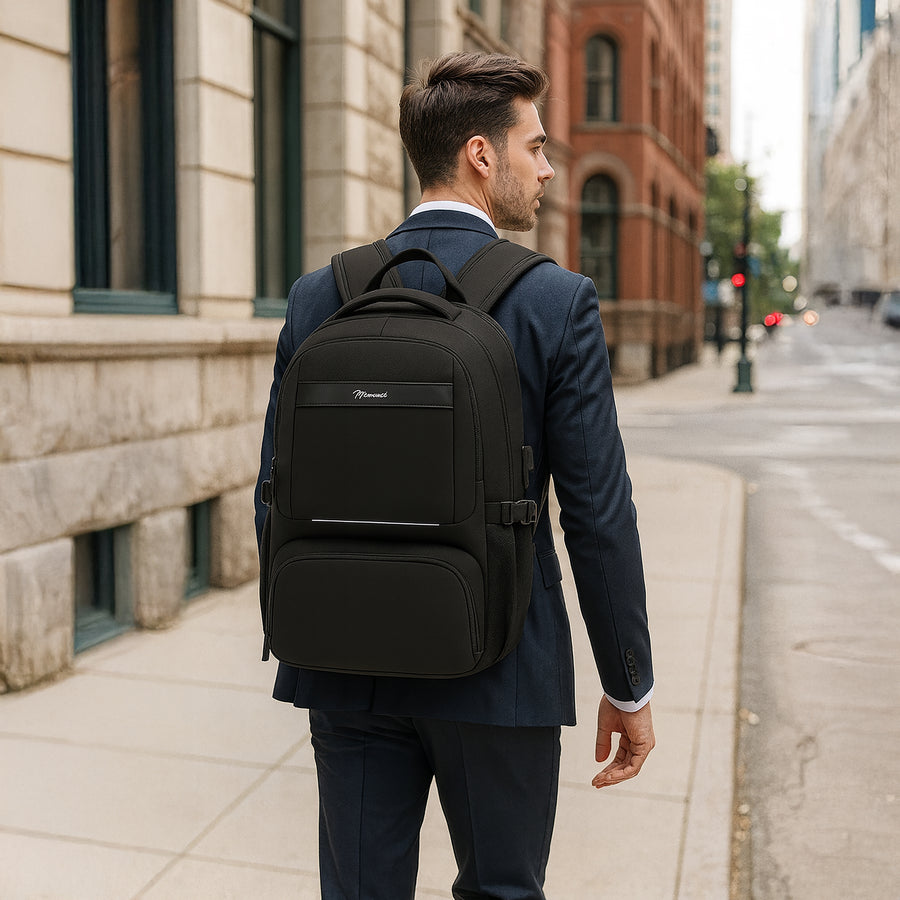 Mochila para Laptop 15" con Compartimento Térmico para Lonche · Puerto USB · Impermeable