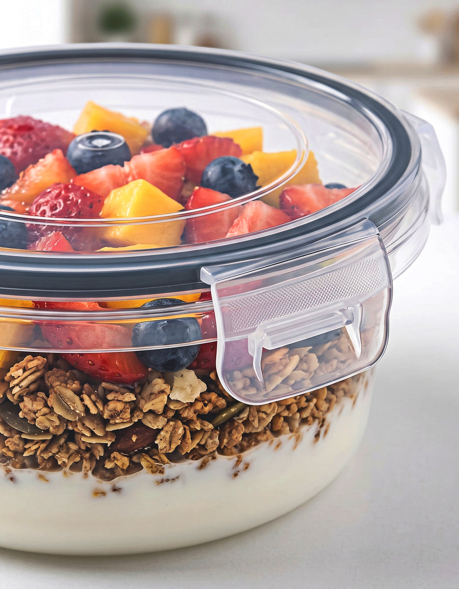 Set de 12 Recipientes Herméticos para Comida · Apilables · Libres de BPA