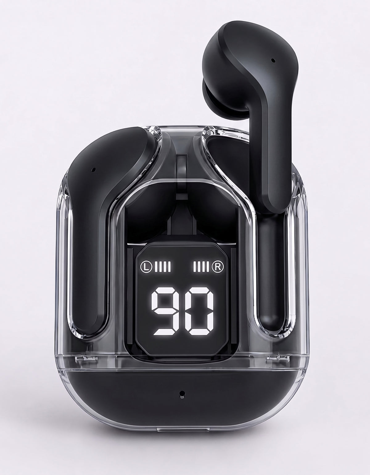 Audífonos Inalámbricos Bluetooth con Luz LED HK3 color Negro