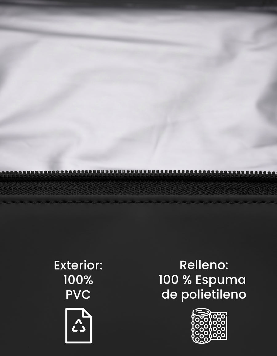 Bolsa Térmica Tote Grande 43 × 14 × 36 cm color Negro