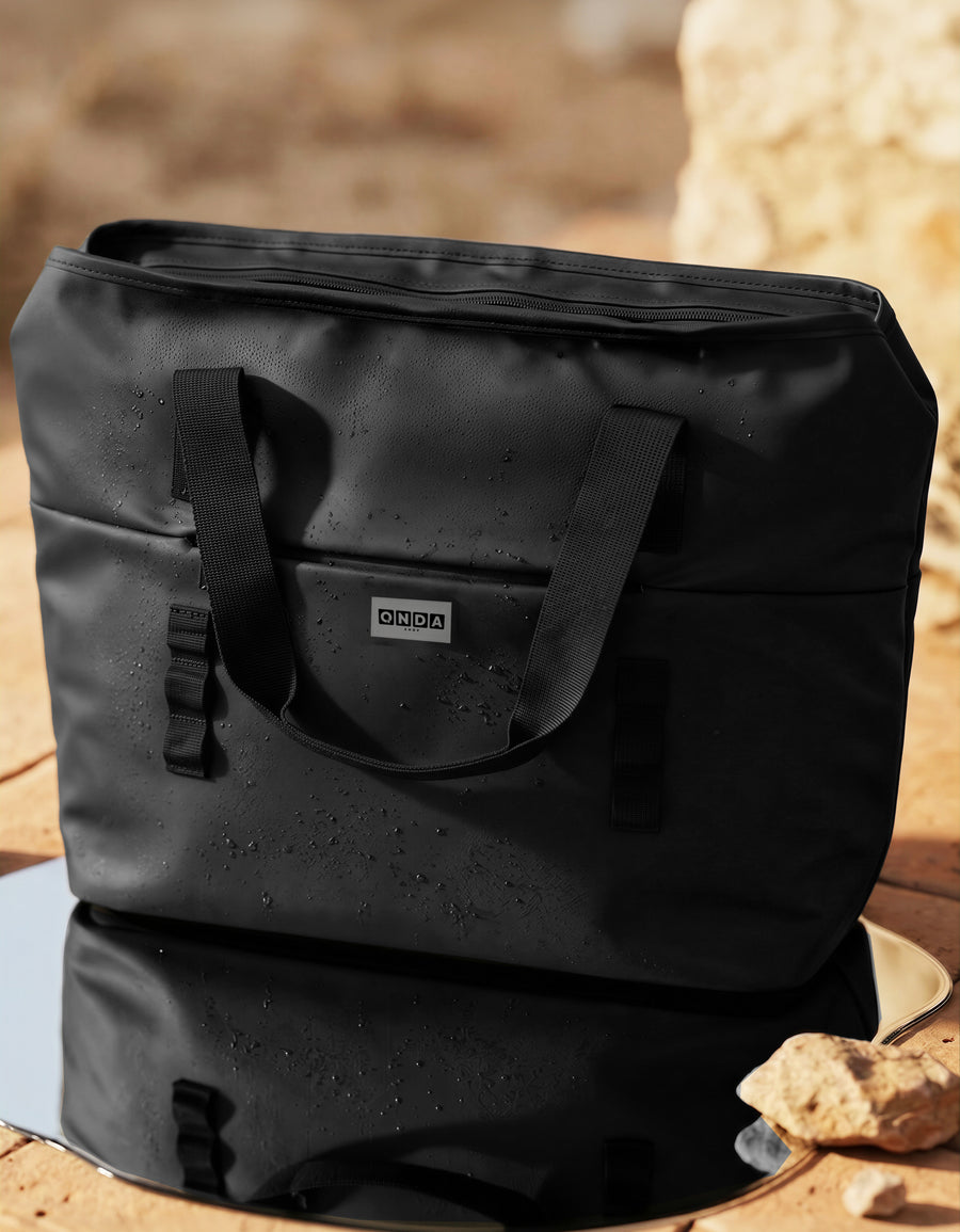 Bolsa Térmica Tote Grande 43 × 14 × 36 cm color Negro