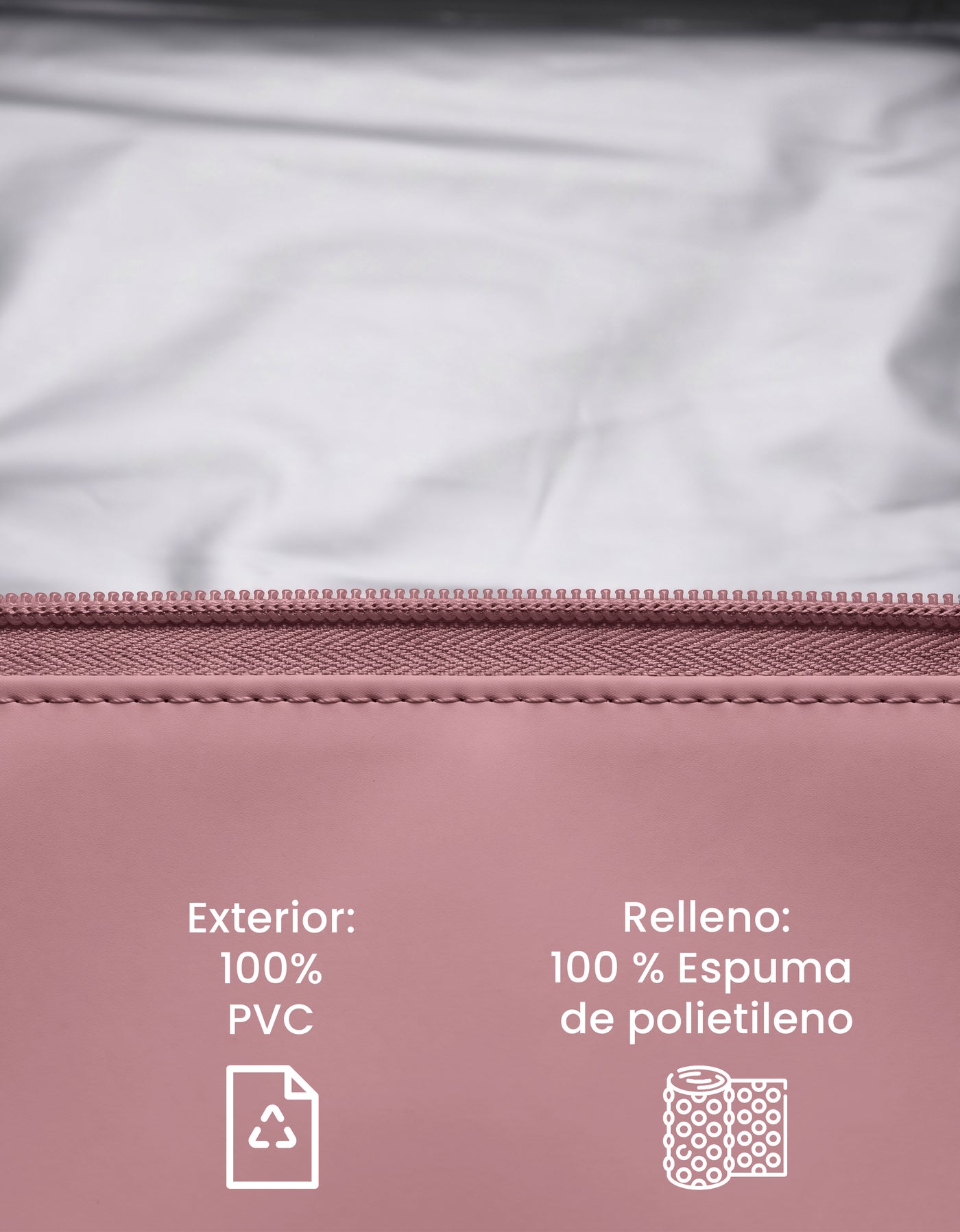 Bolsa Térmica Tote Grande 43 × 14 × 36 cm color Rosa