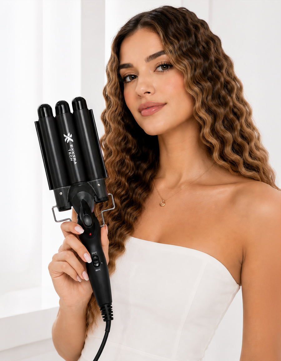 Buclera Triple para Ondas 130 W color Negro