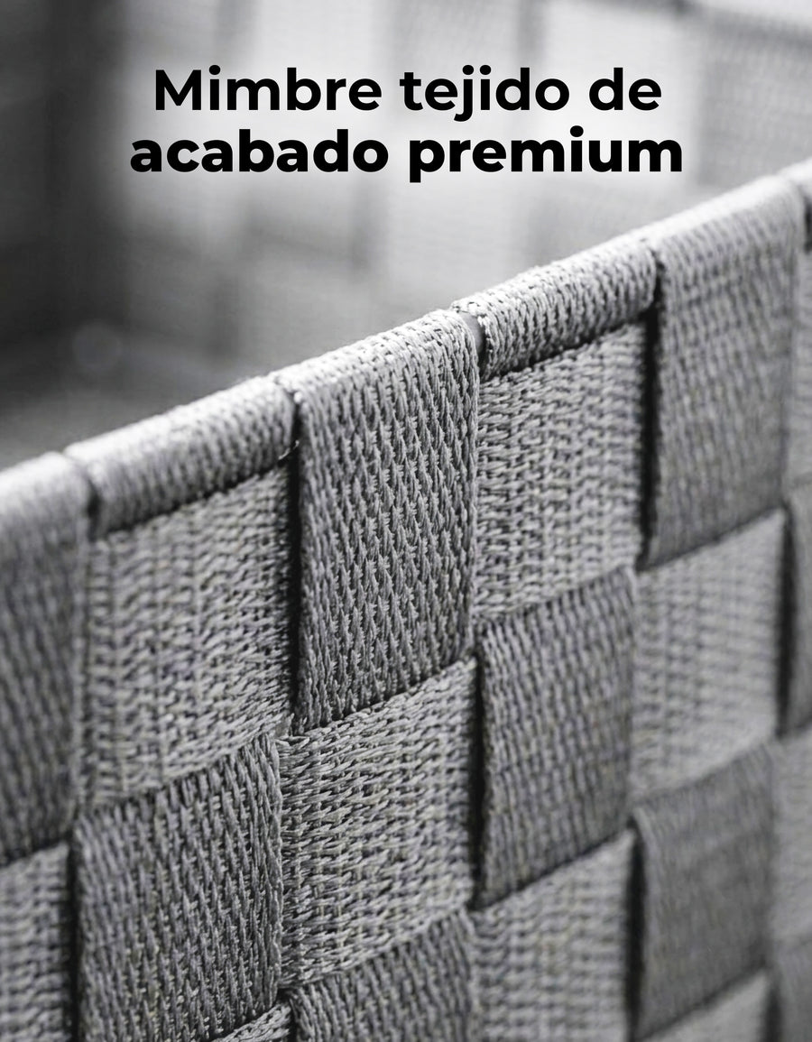 Canastas Organizadoras de Mimbre · Set de 4