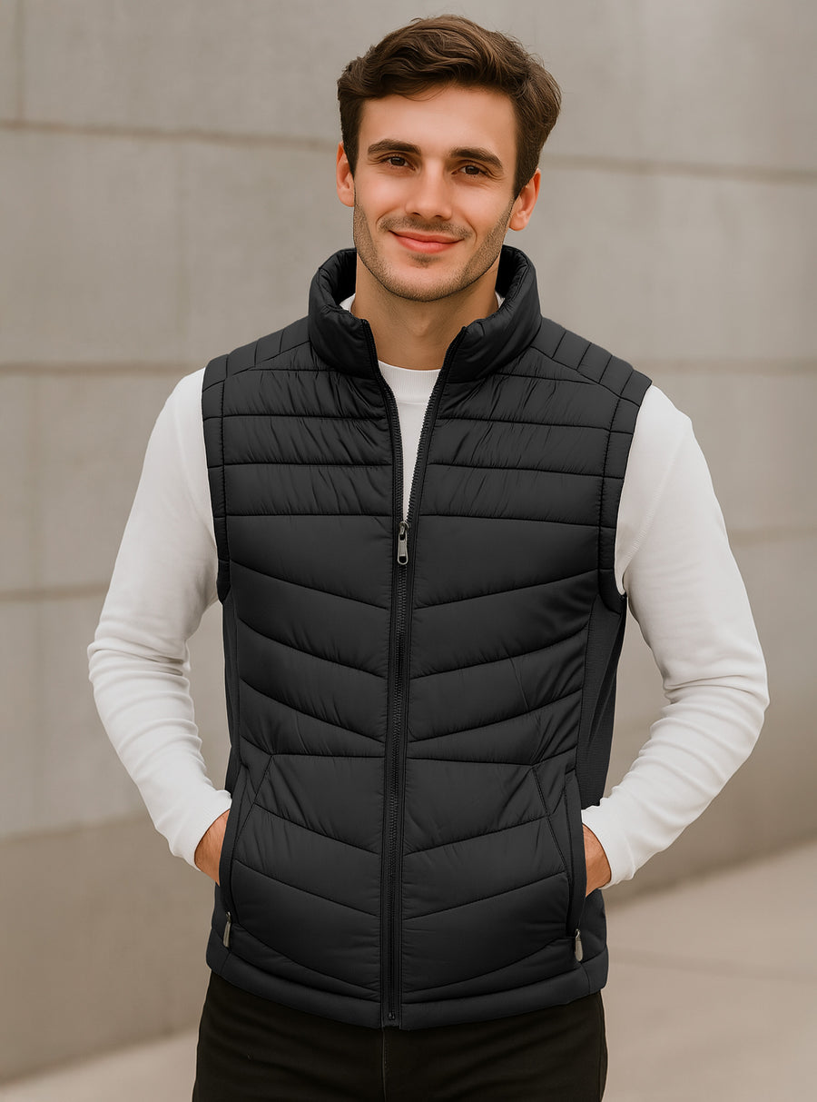 Chaleco Acolchado Hombre Ligero e Impermeable