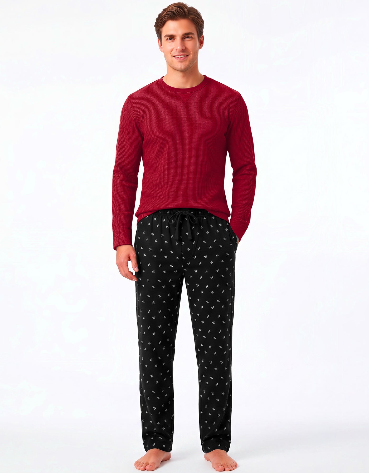Conjunto Térmico Playera y Pants Polar · 2 Piezas (M5234) color Único