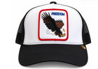 Águila blanca y negra