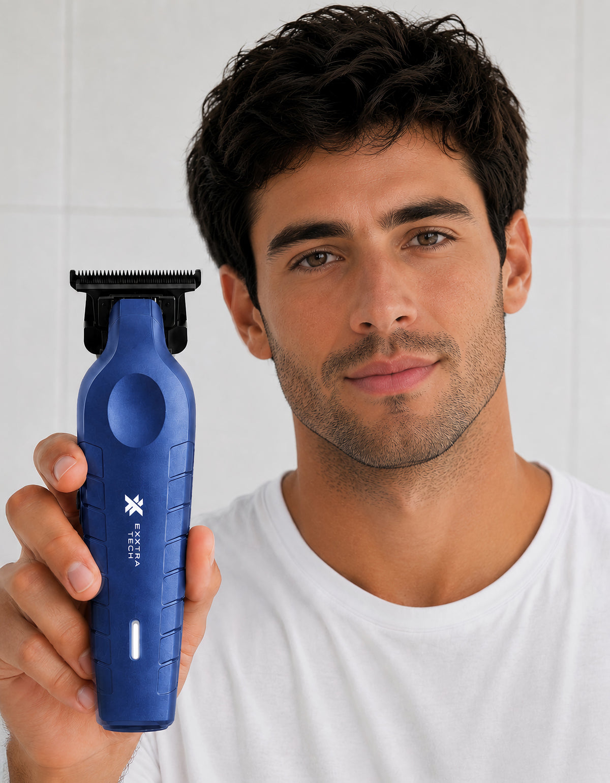 Máquina Cortapelo Recargable USB-C color Azul
